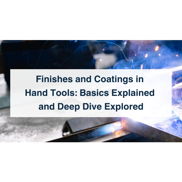 Finish, Coating, Chrome Plating, Phosphate Coating (Parkerizing) Finish, Coating, Chrome Plating, Phosphate Coating (Parkerizing)